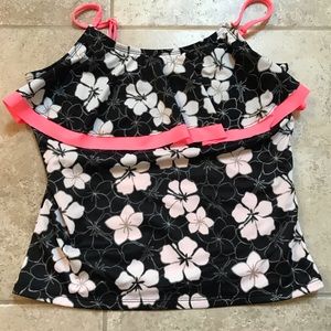 Floral Two Piece Justice Swimsuit